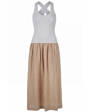 8pm Midi Dresses - Neutro