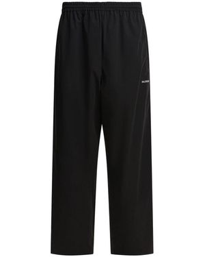 Balenciaga Straight Trousers - Negro
