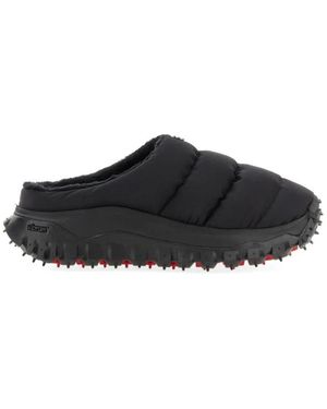 Moncler Schoenen ,Zwart ,Leer Trailgrip Après