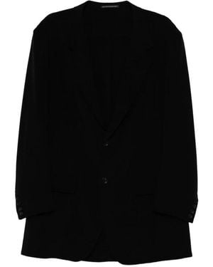 Yohji Yamamoto Formal Blazers - Negro