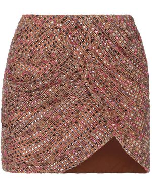Self-Portrait Short Skirts - Brown