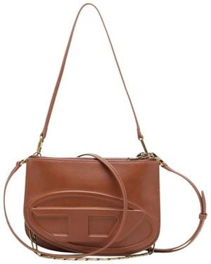 DIESEL Shoulder Bags - Marrone