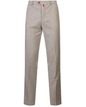 Kiton Suit Trousers - Gris