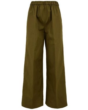 Aspesi Wide Trousers - Green