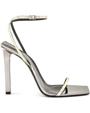 Saint Laurent High Heel Sandals - Metallic