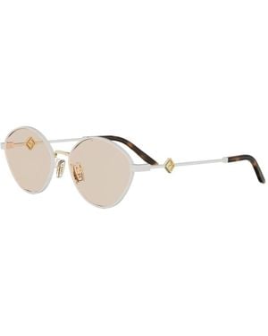 Fendi Fe40217U Zonnebril - Metallic