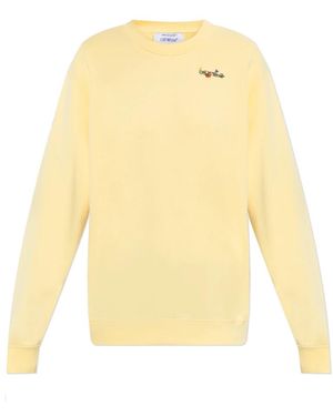 Off-White c/o Virgil Abloh Sweatshirts - Giallo