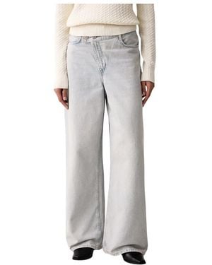 Guess Wide Jeans Gina - Grau