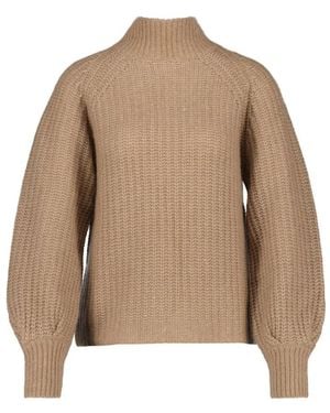Hemisphere Kaschmir-Baumwoll-Pullover - Braun