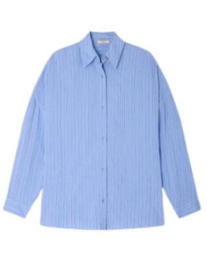 Sessun Overhemden ,Blauw ,Dazik Shirt