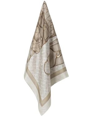 COACH Silky Scarves - Neutro
