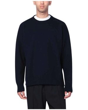 Jil Sander Wollen Truien - Blauw