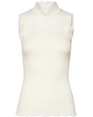 Rosemunde Sleeveless Tops - Blanc