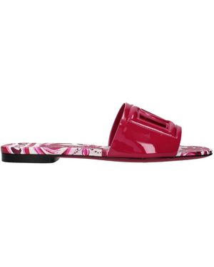 Dolce & Gabbana Sliders - Rouge
