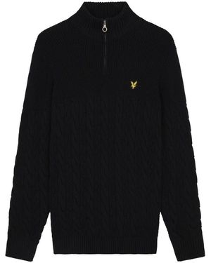 Lyle & Scott Turtlenecks - Black