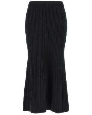 Alessandra Rich Midi Skirts - Black