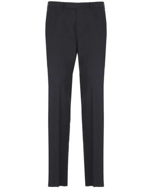 ZEGNA Slim-Fit Trousers - Bleu