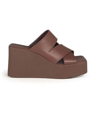 Vic Matié Wedges - Brown