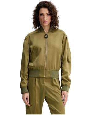 SIMONA CORSELLINI Bomber Jackets - Verde