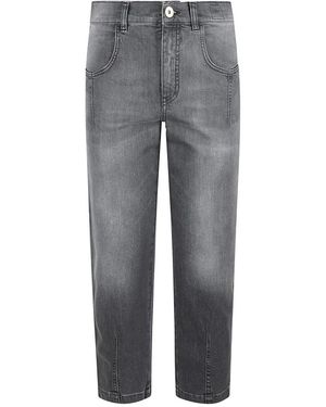 Eleventy Straight Fit Jeans - Grey
