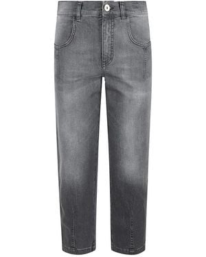 Eleventy Straight Fit Jeans - Gray