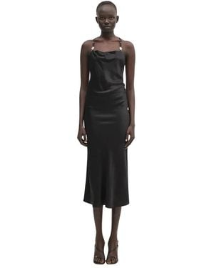 Marine Serre Midi Dresses - Nero