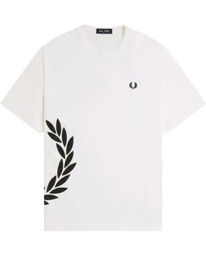 Fred Perry T-Shirts - White