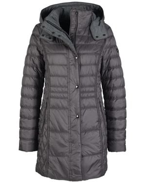 Fuchs & Schmitt Gesteppte City Jacke Mit Abnehmbarer Kapuze - Grau