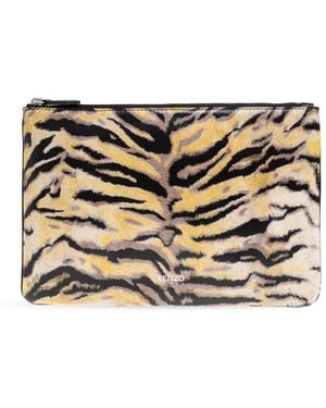 KENZO Clutches - Métallisé