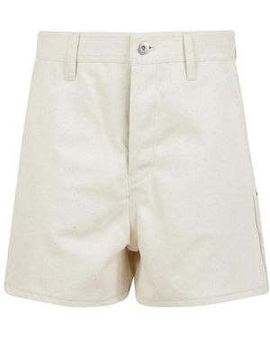 Jil Sander Denim Shorts - White