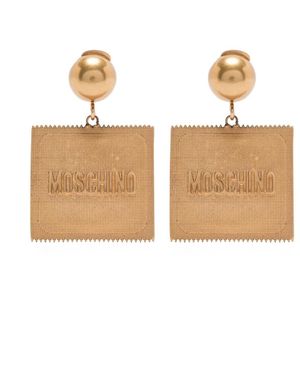 Moschino Earrings - Blanco