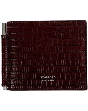 Tom Ford Accessoires ,Rood ,Wallets & Cardholders - Paars