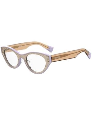 Missoni Eco Bicolor Rahmen Mit Lila Zifferblatt - Mettallic