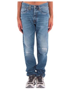 CYCLE Standard Gerades Jeans Mit Beschädigungen - Blau
