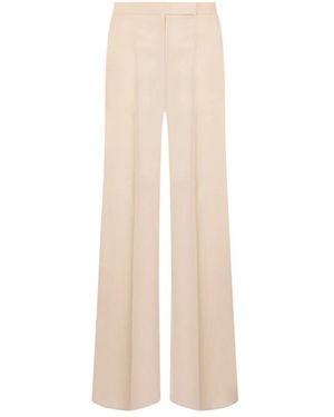 Max Mara Wide Pants - Natural