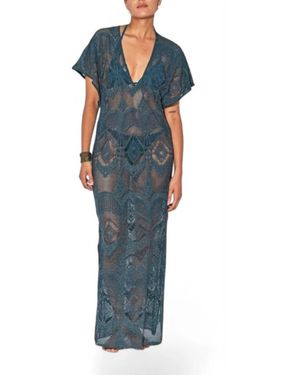 Beliza Maxi Dresses - Bleu