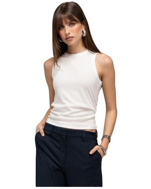 GUAJA. Tops ,Wit ,Sleeveless Tops