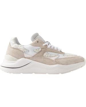 Date Camoscio Sneaker - Weiß