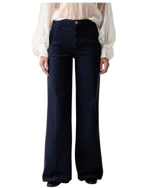 ViCOLO Wide Jeans - Azul