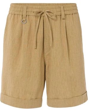 Paolo Pecora Casual Shorts - Natural