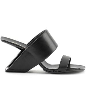 United Nude Heeled Mules - Black