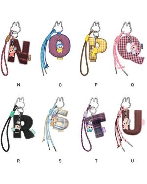 LABUBU Anstecker Für Die Serie Love Letter Anhänger (N-Z) - Weiß