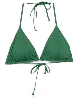 Fisico Halterneck Top Met Ringdetail - Groen