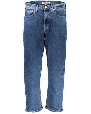 Tommy Hilfiger Vaqueros Denim Azul Con Bordado, Mujer, Talla