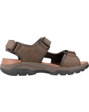 Skechers Tresmen flache sandalen - Braun
