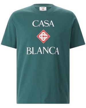 CASABLANCA T-Shirts - Green