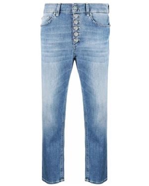 Dondup Koons Gioiello Cropped Jeans - Blau