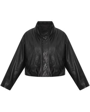 AllSaints Leather Jackets - Black