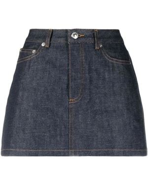 A.P.C. Minirock - Blau