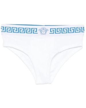 Versace Cotton-Jersey Briefs - Wit